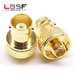 BNC female to SMA female disc BNC/SMA-KK is suitable for Motorola walkie-talkie antenna adapter