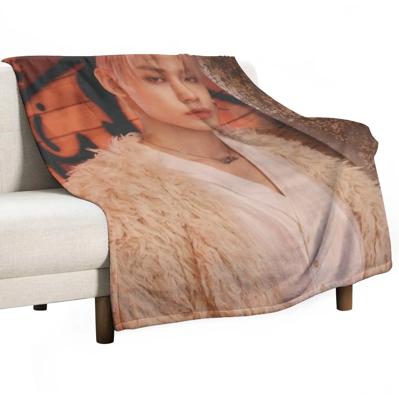 

yeonjun Throw Blanket anime Blankets For Sofas cosplay anime