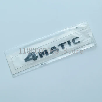 ALMVIS Zwarte Zilveren Letters E200 E260 E300 E400 E220d E350e E300de 4Matic ABS Embleem Geschikt for Mercedes Geschikt for Benz W213 Auto Kofferbak Logo Sticker auto-logostickers(Silver,E200
