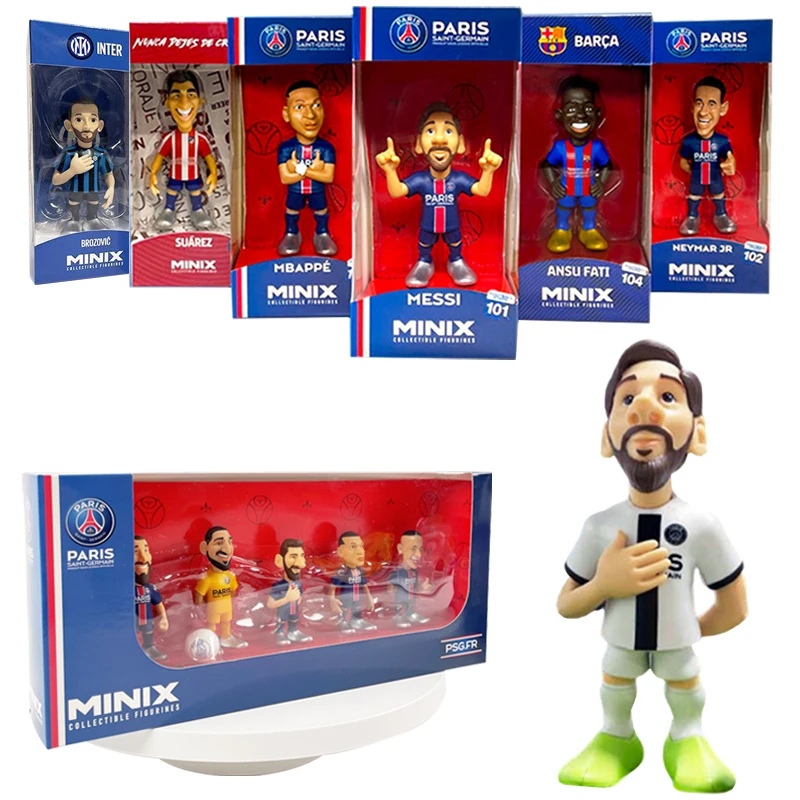 

Коллекционные фигурки MINIX, коллекционная фигурка звезды футбола ограниченного выпуска с глобальной привлекательной коллекцией, коллекционные фигурки