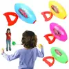 Interactive Gifts Sport Game Speed Balls Sensory Training Zip Ball Elastic Speed Balls Pulling Elastic Sliding Zoom Ball 4