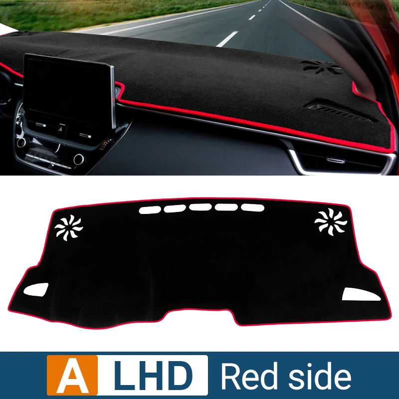 thumbnail image 1 of Cubierta de salpicadero de coche para Toyota Corolla E210, 2019, 2020, 2021, 2022, 2023, 2024, Panel de instrumentos híbrido, accesorios de almohadilla antideslizante, 1 of 5