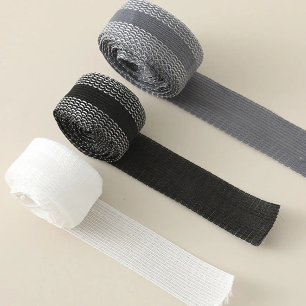 

25mm Self-Adhesive Trousers Legs Edge Shortening Tape Roll Iron-on Hemming Tape Pants Edge Shorten Repair Tape DIY Sewing Crafts