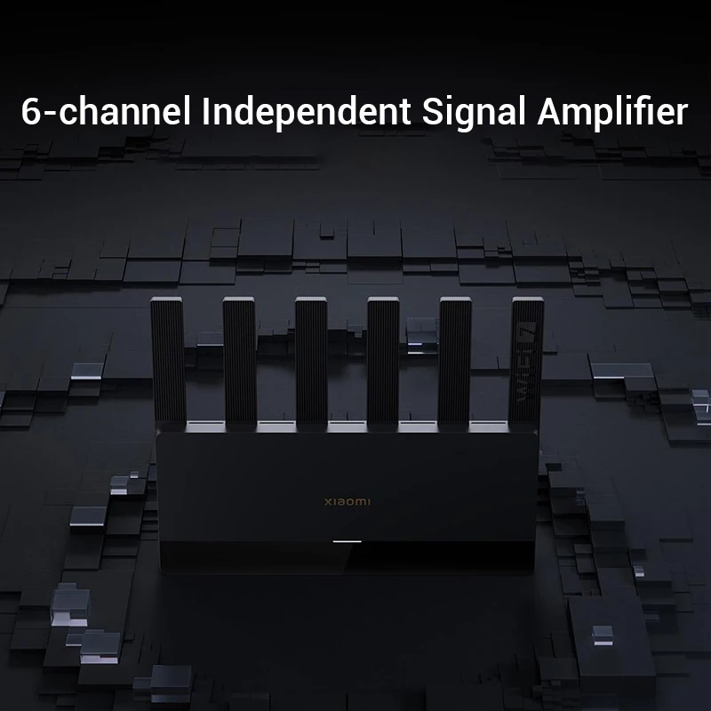 Xiaomi Router BE6500 WiFi 7 2.4GHz 5.0GHz Dual Band WiFi 7 512MB RAM Repeater 2.5G Port 6 Independent Signal Amplifiers Mesh 5