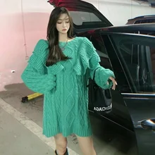 

Plus Velvet Thick Thick Coat Autumn and Winter New Lazy Wind Wild Fashion Trend Cute Sweet Loose Simple Sweater