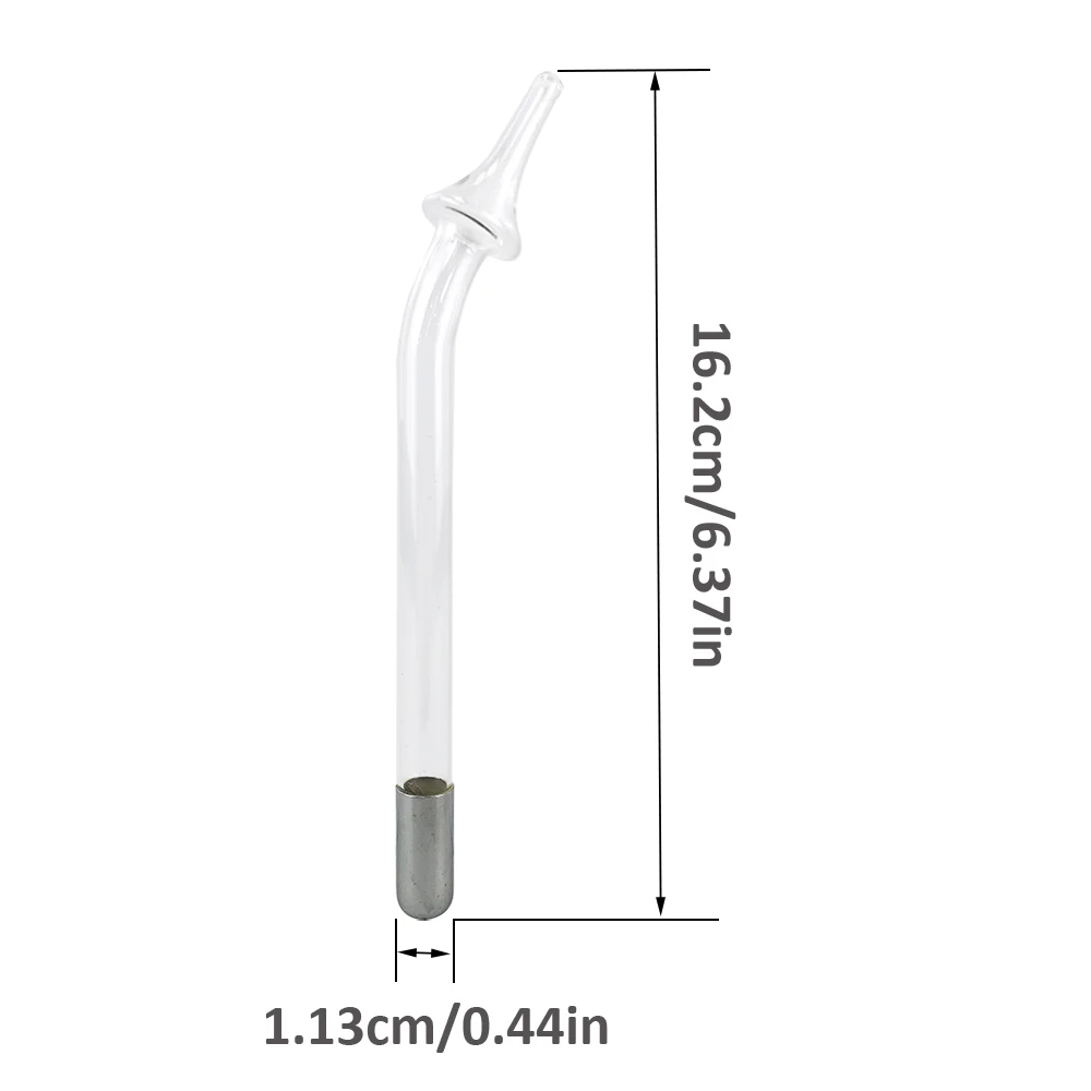 High Frequency Facial Machine Glass Tube for Hair Face Electrotherapy Wand Argon Treatment Acne Skin Care