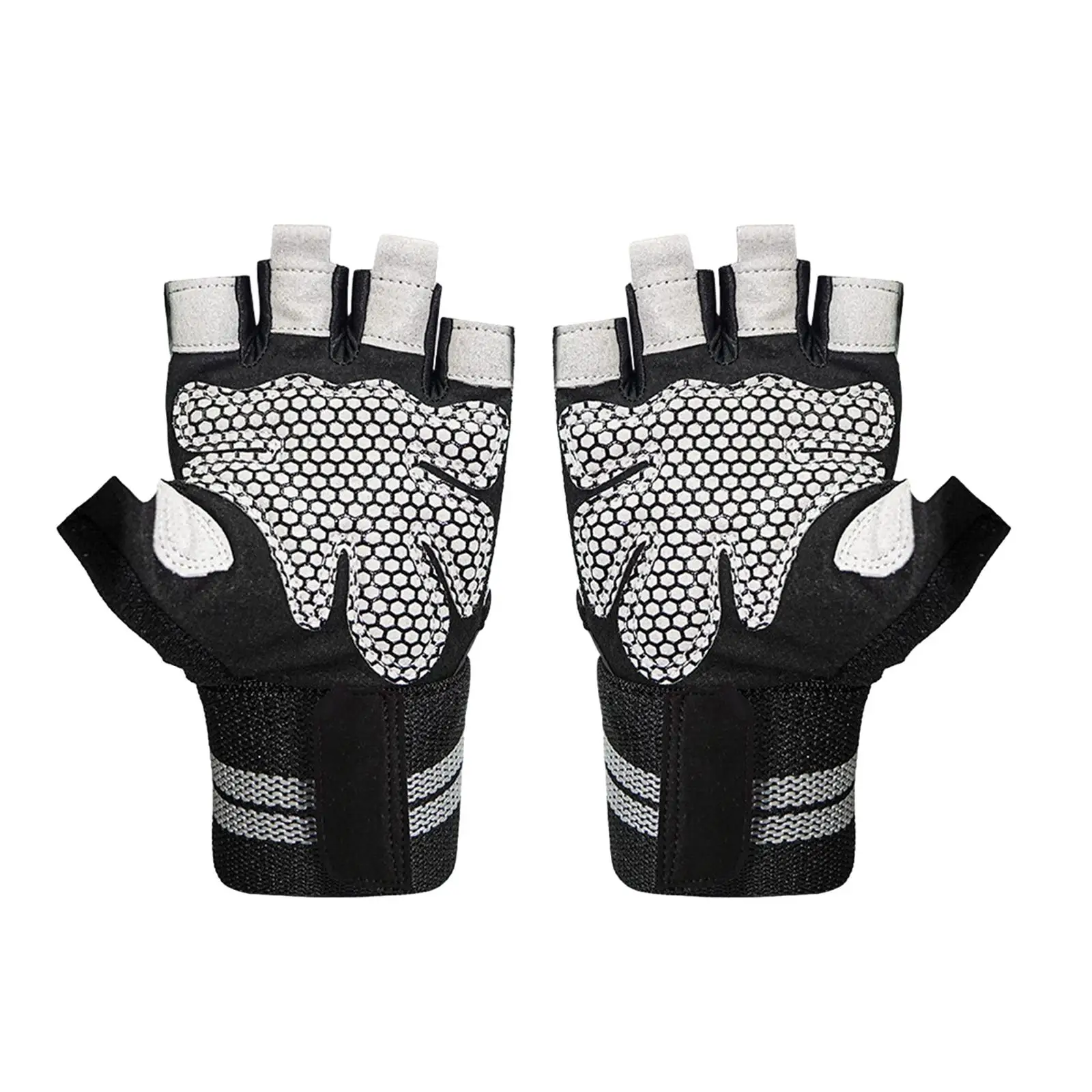 Half Finger Gloves Fitness Gloves Biking Gloves, Cycling Gloves, Weight Lifting Workout Gloves for Workout, Gym Camping