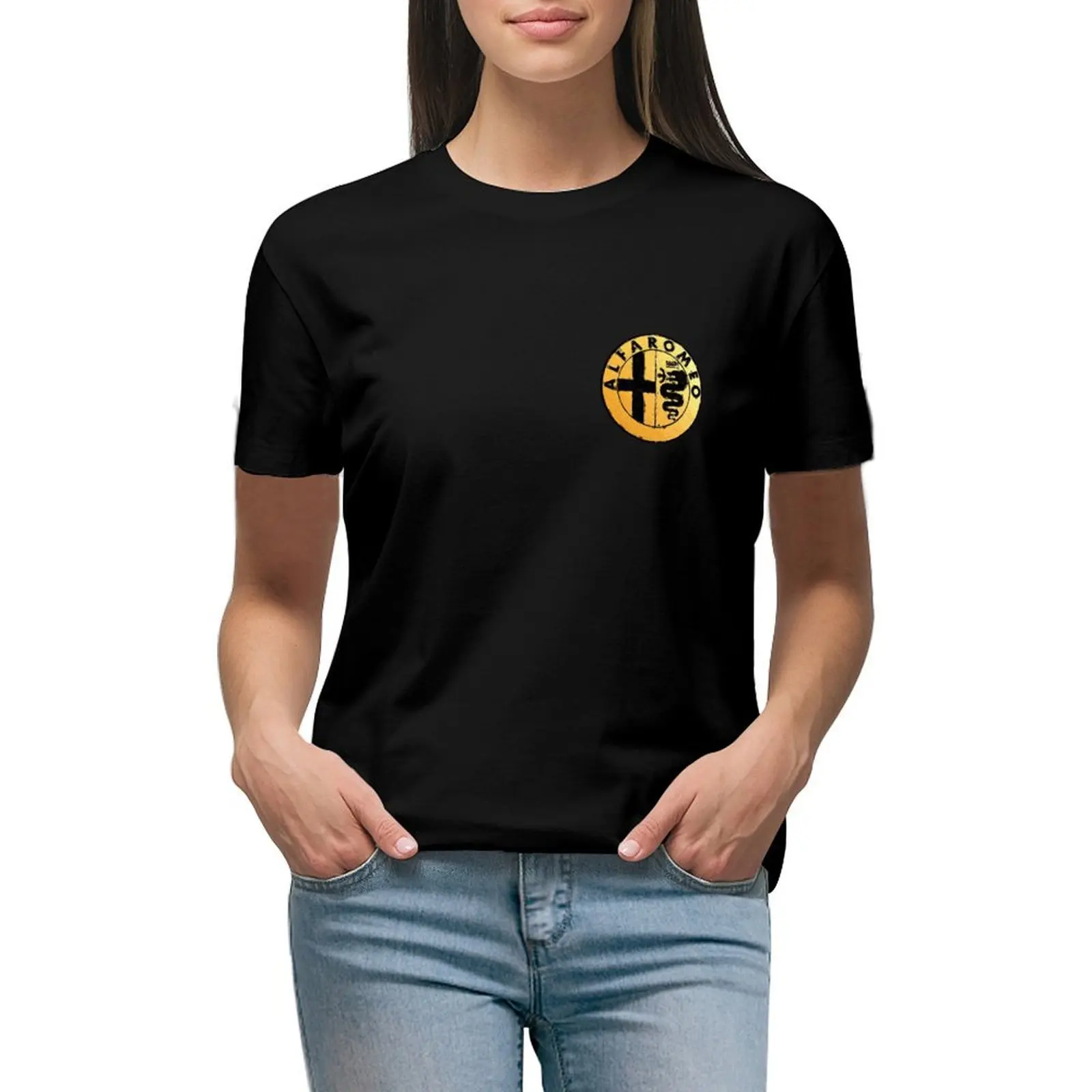 

Best Road Alfa Top T-shirt oversized summer tops Aesthetic clothing Women t-shirts