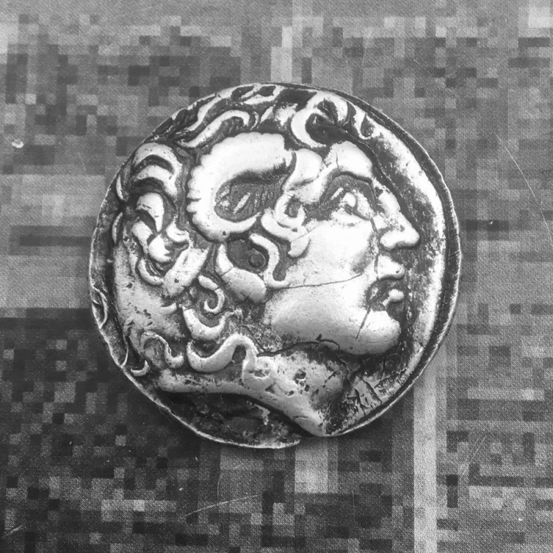 

10PC set Embossed Silver Coin Silver Dollar Greek Coin Can Blow Silver Dollar Factory Collection Wholesale Silver Dollar002