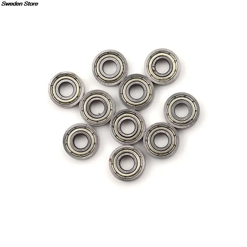 695 스케이트 보드 베어링 미니어처, 695ZZ, 695-2Z, 5x13x4mm, 10 개