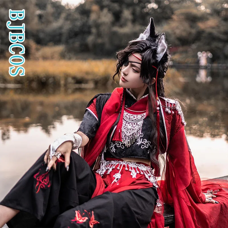 Anime Heaven Official&s Bless HuaCheng ڽ ǻ Tian Guan Ci Fu Hua Cheng ǻ   ߱ ִϸ̼ Cos