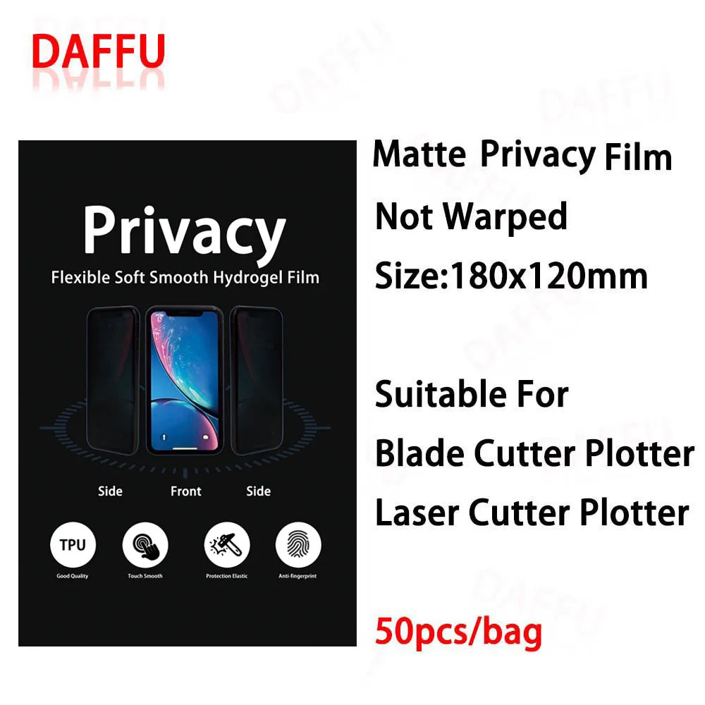 50pcs Matte Privacy