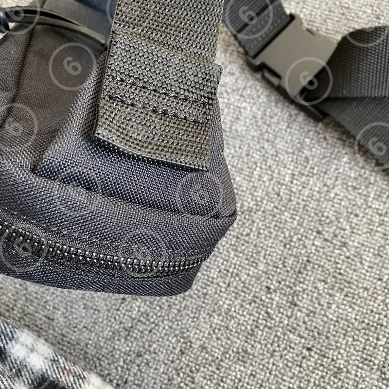 럭셔리 디자이너 브랜드 패션 클래식 캔버스 메신저 가방 남녀 공용, 가슴 가방 메신저 가방 121172