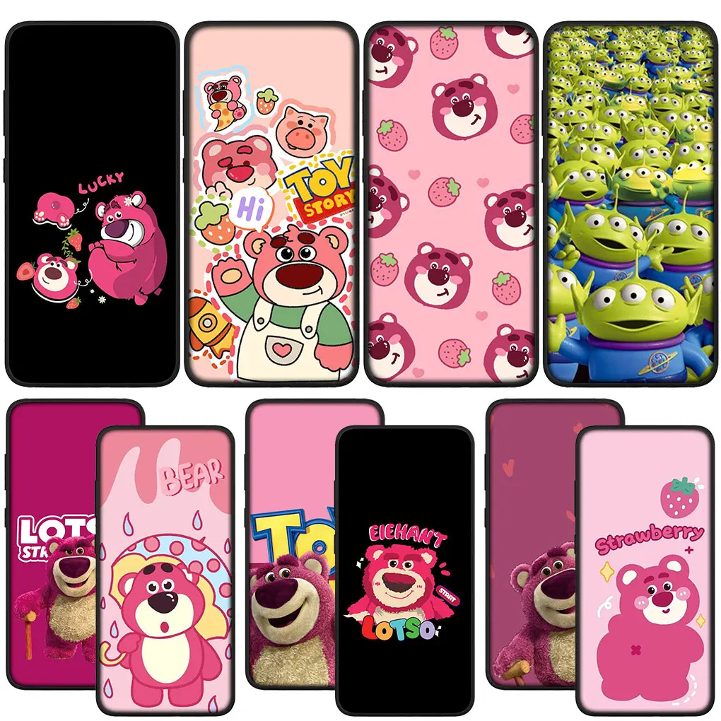 Custodia Lotso Strawberry Bear Toy Story Per Huawei Y7A Y6P Y5P Y6 Y7 Y9 Prime 2018 2019 Y8P Y9A Y8S Y9S P Smart Phone Cover Case