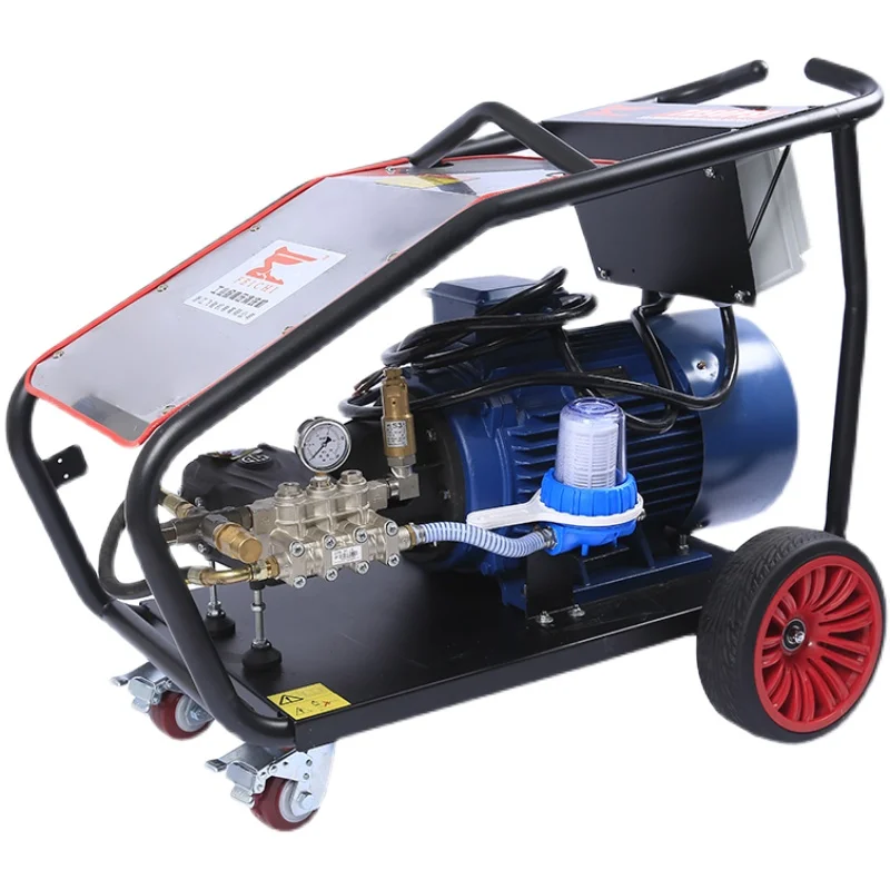 

Ultra high pressure 500 kg pressure industrial cleaning machine sandblasting rust removal imported 380V
