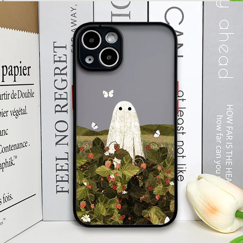 Adorable Ghost Themed Halloween Phone Case