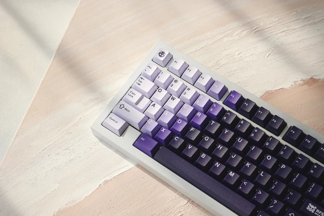 gmk violet 被さる tendencies base kit キーキャップ