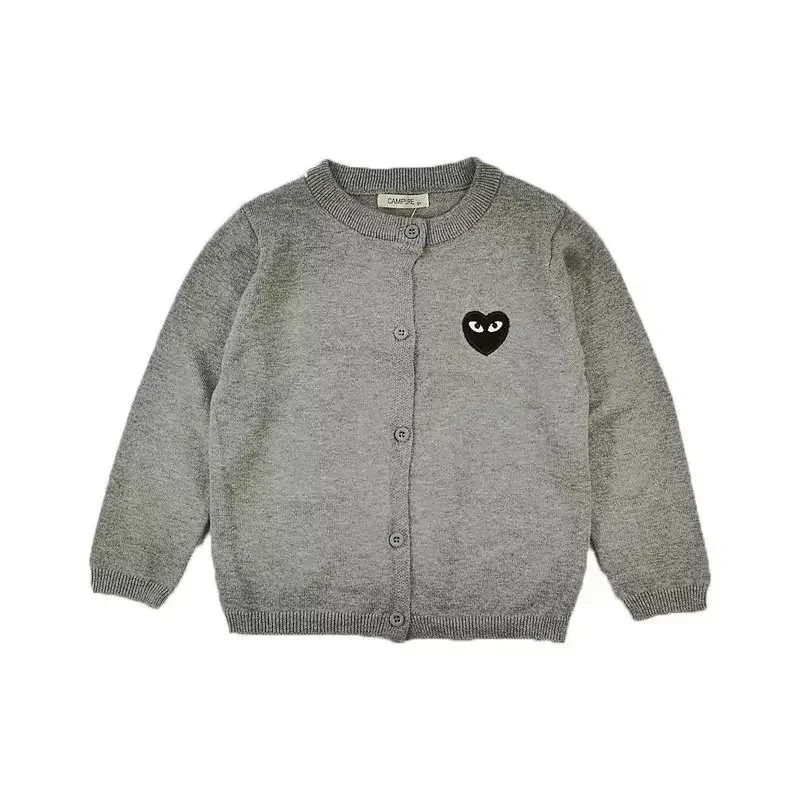 남녀공용 일본 스타일 용수철 얇은 니트 스웨터, 가디건 에어컨 셔츠, 트렌디 캐주얼 크루넥, 가을