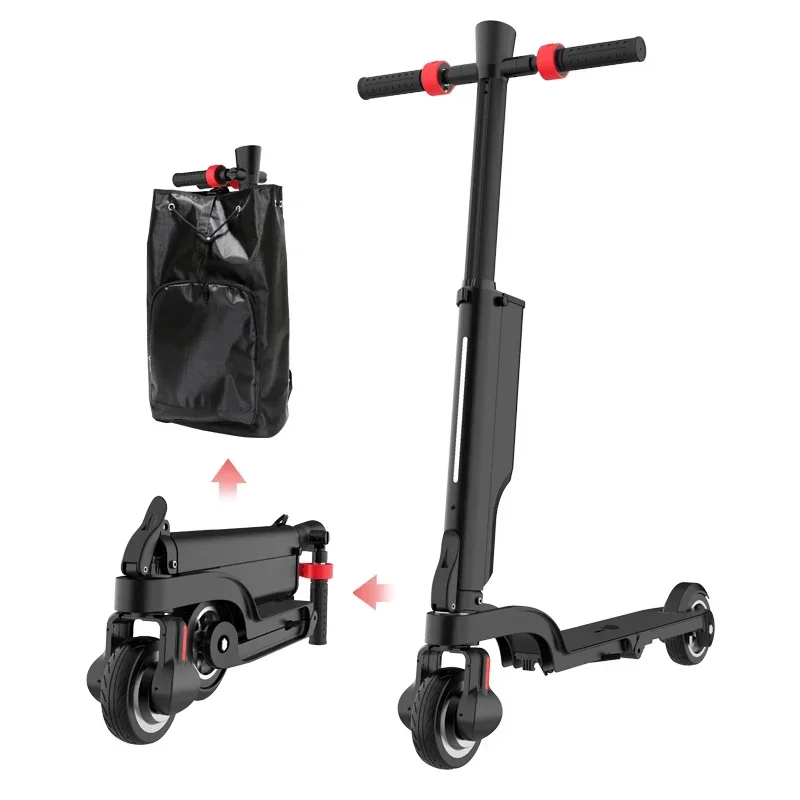 Light Weight Folding Electric Scooter Adults Teens Foldable Electric Scooter Bike Backpack Brushless