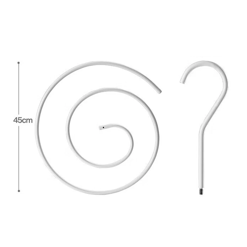 Spirals Drying Rack Space Saving Bed Sheet Hanger For Household Dorm Round Multi-functional Balcony Rotating Spirals Drying Rack 6