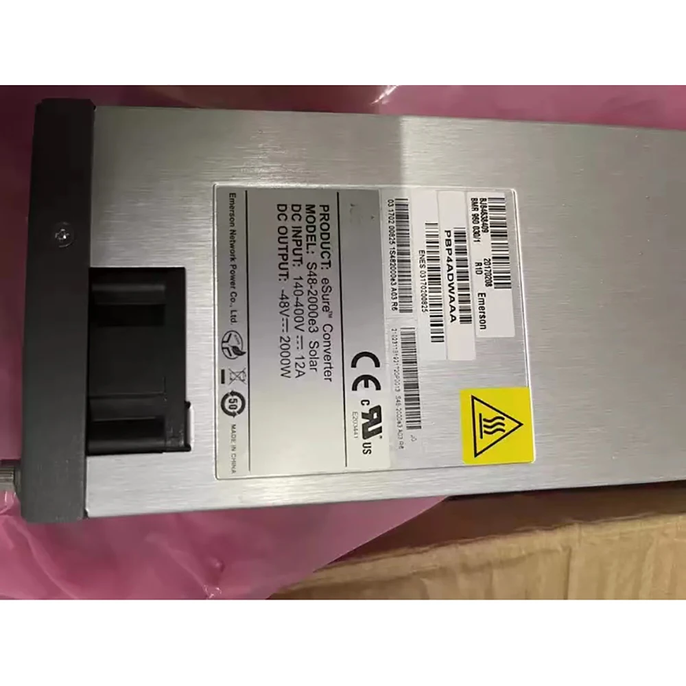 S48-2000e3 For Emerson Vertiv AC/DC MPPT Solar Converter Communication 48V/2000W Switching Power Supply 5 S48-2000e3 For Emerson Vertiv AC/DC MPPT Solar Converter Communication 48V/2000W Switching Power Supply - Image 3