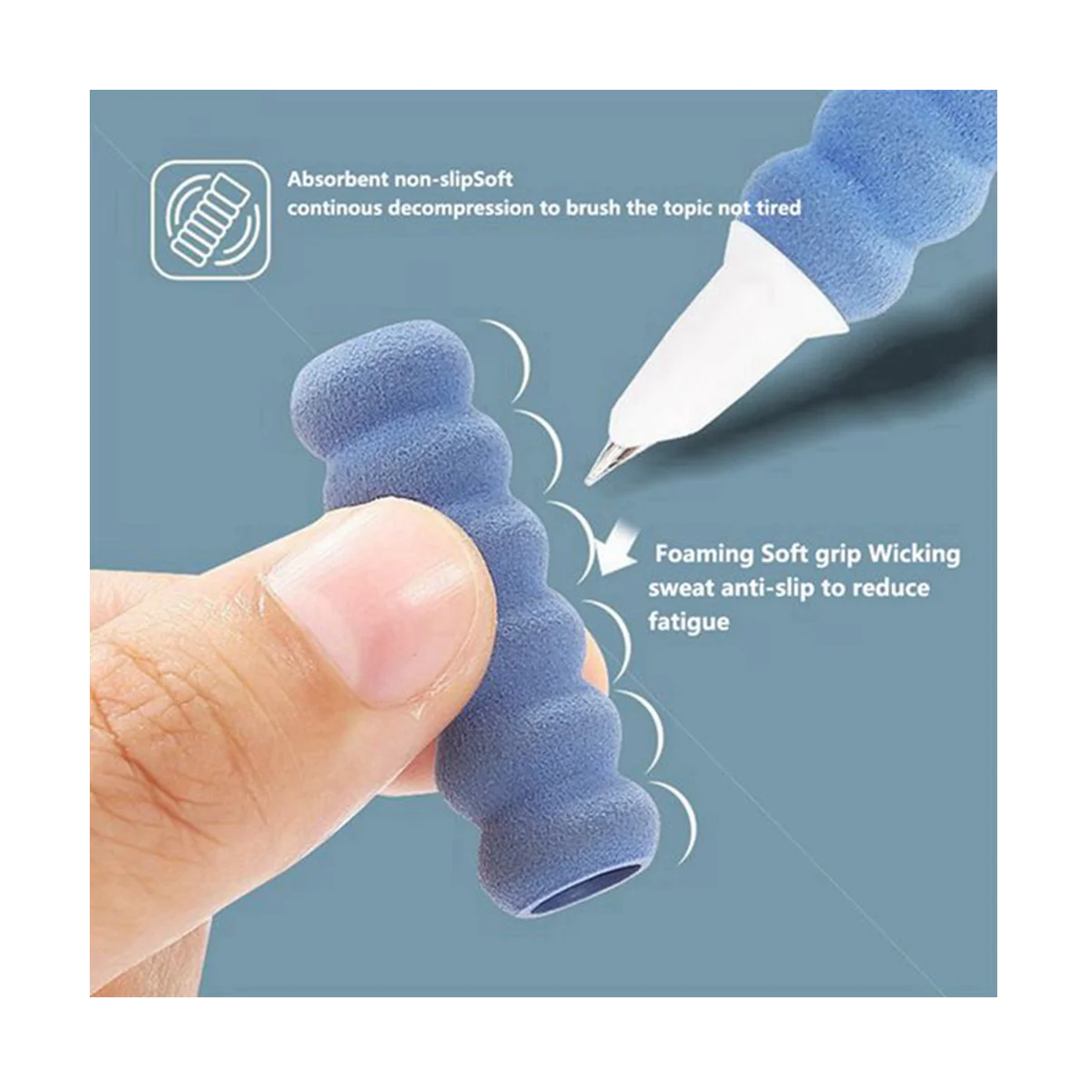 

Press Pen High-Value Sponge Pen 0.38 Student Pen Replaceable Ink Bag Practice Super Soft Pen Writing