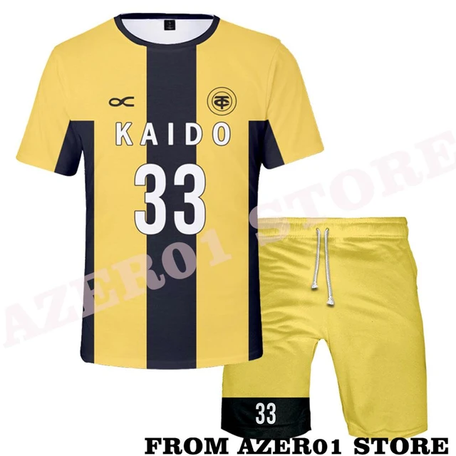 Anime ao ashi cosplay traje camisa de futebol esportiva ashito aoi eisaku  keiji uniforme yuma kanpei motoki jun marchs asari t - AliExpress