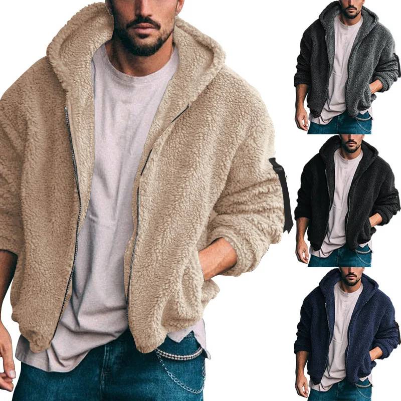 

2024 Thermal Hooded Zipper Casual Jacket Coat