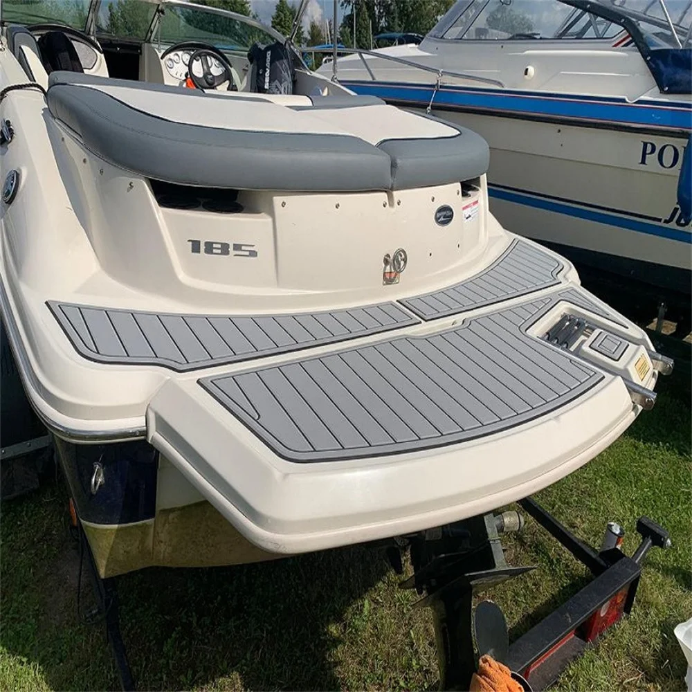 1997 Sea Ray 230 Swim Platform Pad Boat EVA Foam Faux Teak Deck Floor Mat Seadek MarineMat Gatorstep Style Self Adhesive