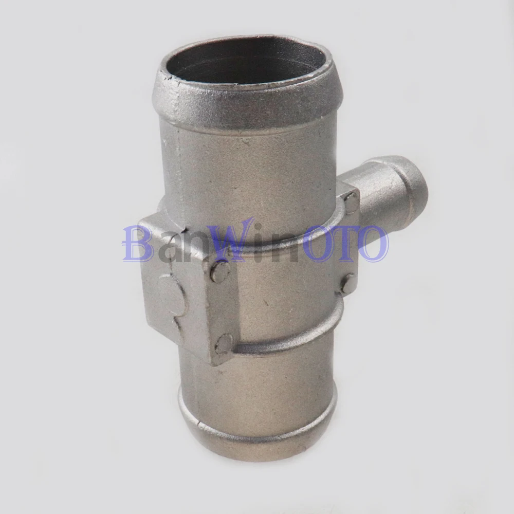 Connettore Tubo Refrigerante Motore 1J0122351 - Per Audi A3, VW Golf, Passat, Nero