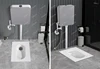 ~Household squatting toilet complete set of ultra-thin anti-odor toilet siphon squatting pit squatting toilet urinal set 6