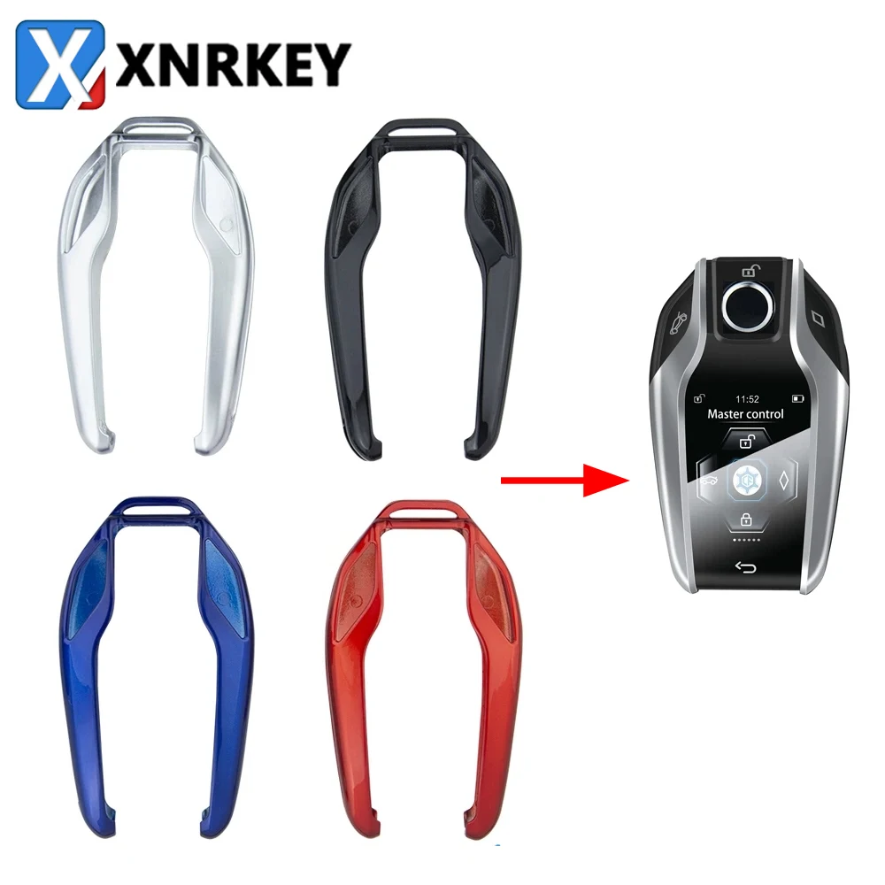 

XNRKEY CF400 CF500 LCD Touch Screen Smart Remote Car Key Cover Fob Chain Case for BMW Benz Toyota Lexus Kia Ford Hyundai Audi