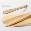 40cm Shoe Horn Flexible Handle Shoehorn Useful Shoe Lifter Professional Shoe Spoon High-quality Wood Material Home Tools 4