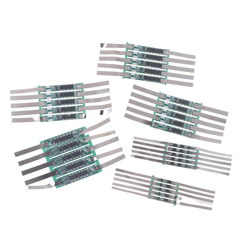 5개 2A 3A 4.5A 6A 7.5A 9A BMS PCM 리튬 배터리 보호 보드 니켈 스트립 용접 포함 1S 3.2V 리튬 이온 배터리용