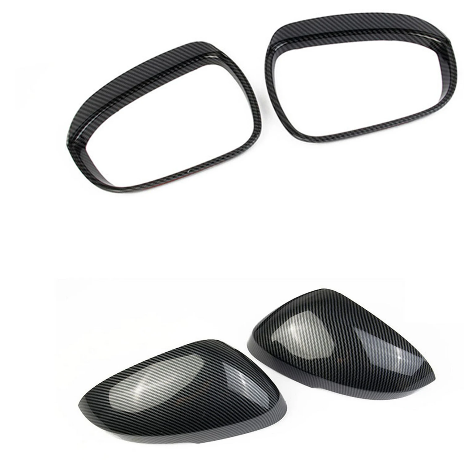 

Car Door Side Mirrors Trim Rearview Rain Shield Cover for Mitsubishi Outlander 2022 2023 Accessories 2PCS