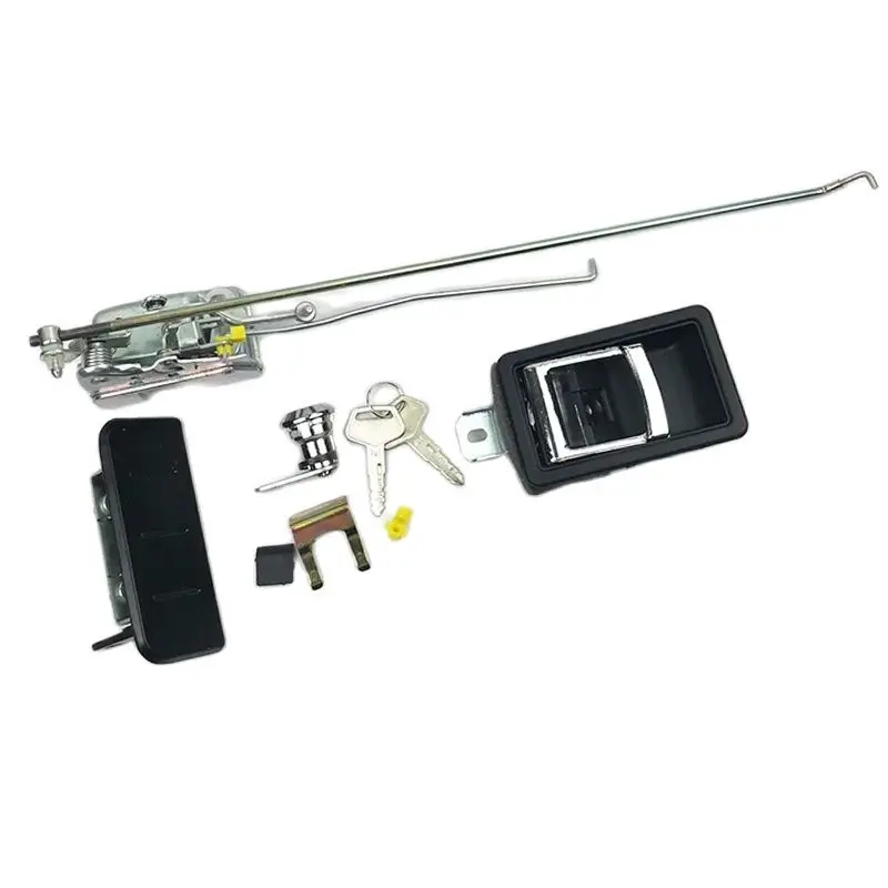 

Excavator Accessories For Komatsu PC60-7/200-6/120/300-6 Cab Door Lock Assembly Inner And Outer Handles