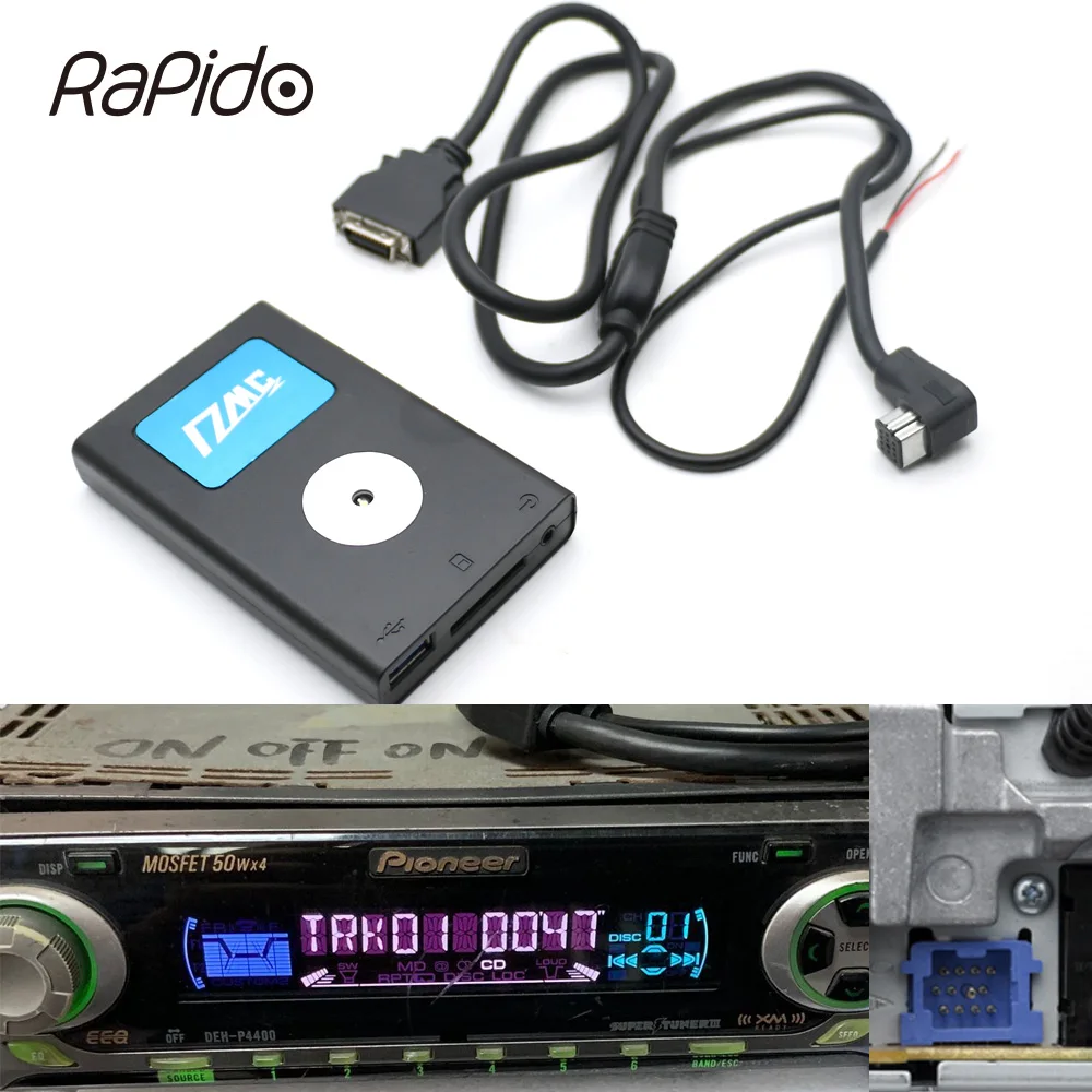 RADIO USB COMPATIBLE CON DISPOSITIVOS ANDROID PIONEER