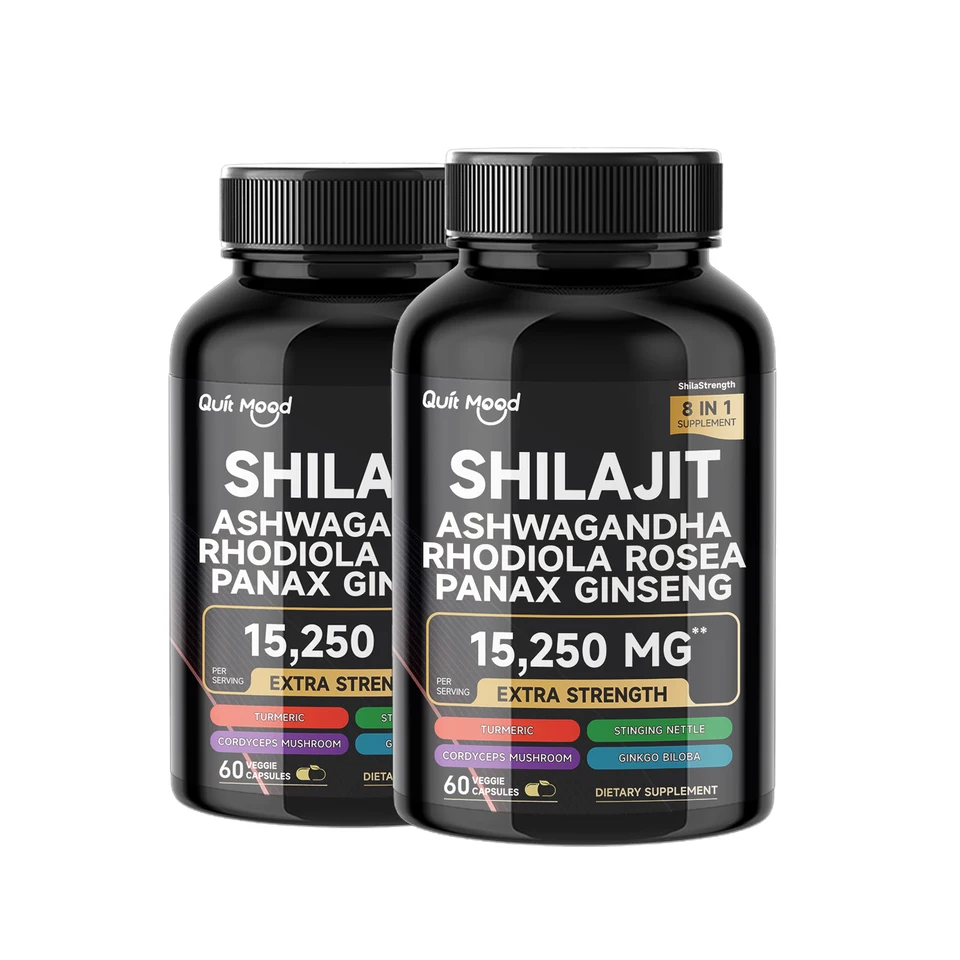 Premium Herbal Supplement with Shilajit Ginseng Ashwagandha