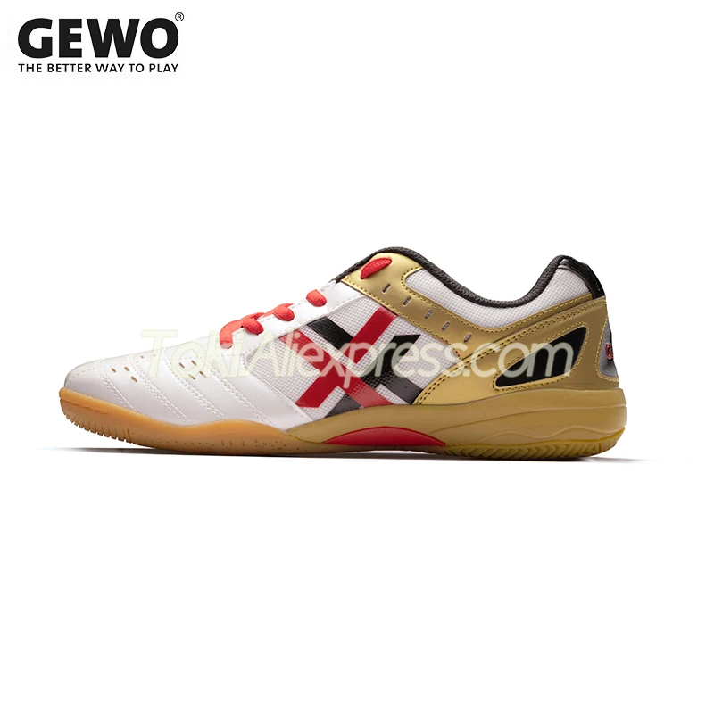 Original GEWO X01 Professional Table Tennis Shoes for Men Women (Shipping without Shoe Box) Ping Pong Sport Sneakers