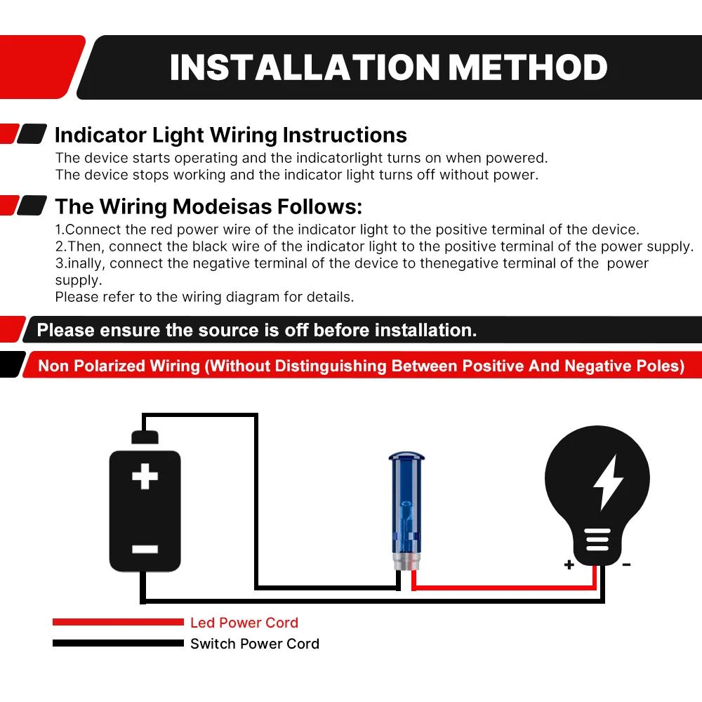 5PCS FILN 6mm 미니 LED 표시등 신호등 12V 24V 110V 220V 방수 파일럿 대시 방향등 (해양 자동차용)