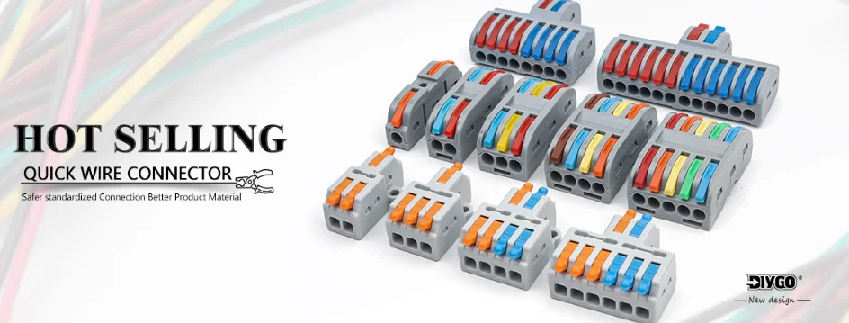 Description Picture 4 of itemQuick Electrical Cable Connectors Snap Splice Lock Wire Terminal Crimp car Wire Connector  Electric Connector Audio Kit
