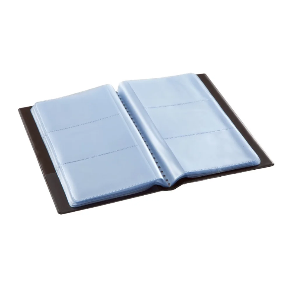 Portable Leather Business Name ID Credit Card Holder Keeper Organizer Book Bank Card Case Holder 120/160/180/240/300 Cards