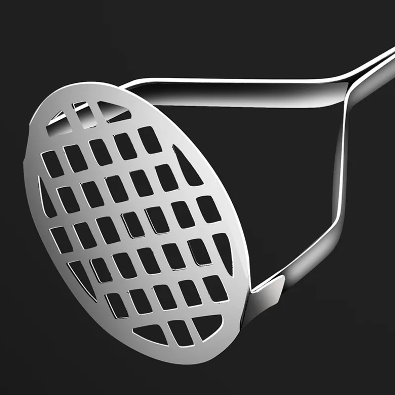 Potato Masher Kitchen Gadget Creative Mud Press Masher Puree Juice Maker Stainless Steel Potatoes Crusher Pusher Fruit Tools Cocina Cozinha
