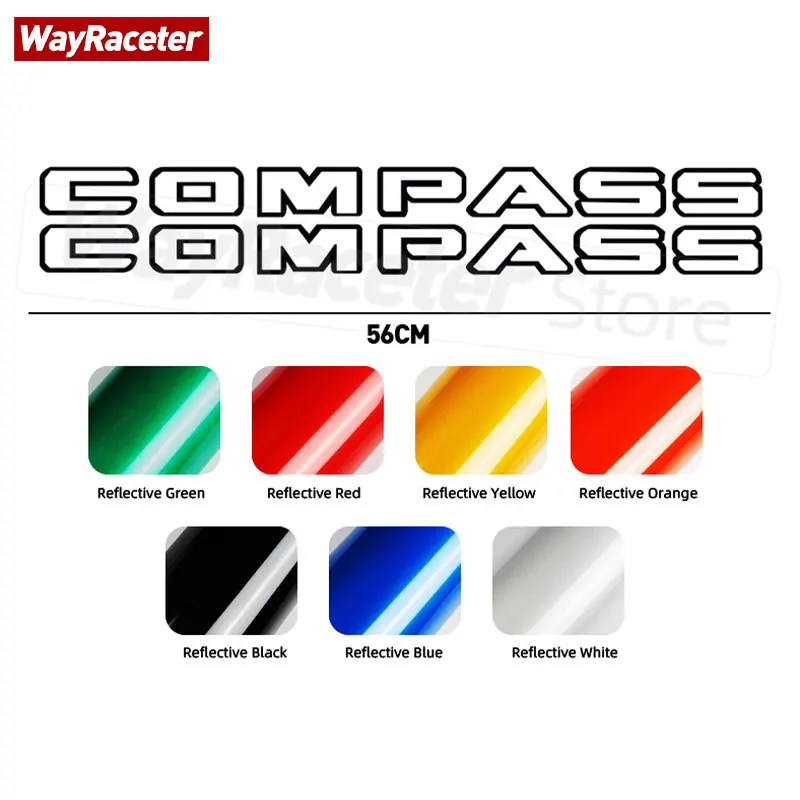 JeCar Adesivi Copertura Pannello Cambio Per Jeep Compass 2021-2022 | Cornice Proteggi Ingranaggi | Accessorio Interno Auto | Colore Rosso