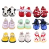 5cm Pu Leather Mini Doll Shoes Cute lace-up Boots For EXO,30CM Cotton,14 Inch American Doll,Russia,Nancy,Lesly,Nenuco Dolls Toy 1