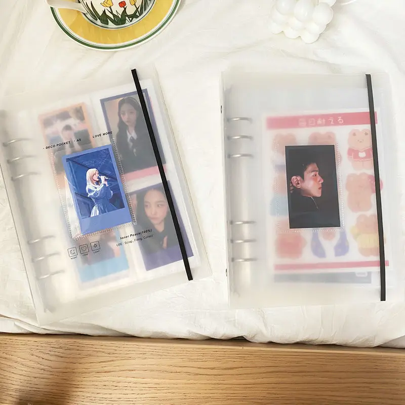 A5 Binder Photocards Holder Photo Album Storage Book