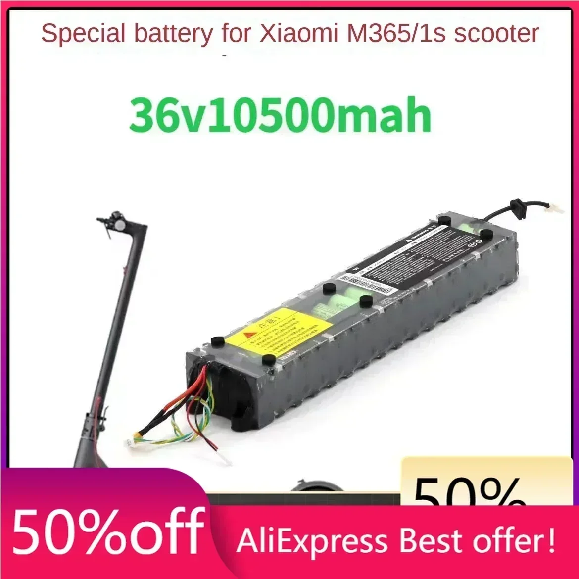 

36V 10.5Ah Wholesale Rechargeable Battery Pack for Xiaomi M365 Electric Scooter with APP Protection Board