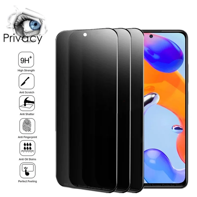 Enhanced Privacy Tempered Glass Screen Protector Film