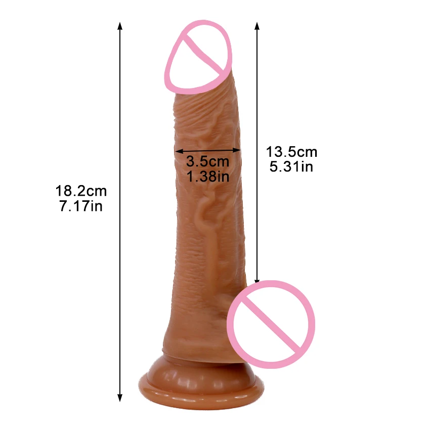 Realistic Dildo Sex Toys For Women No Vibrator Lesbian Masturbation Large Penis With Suction Cup Vagina Anal Toy Adult Supplies