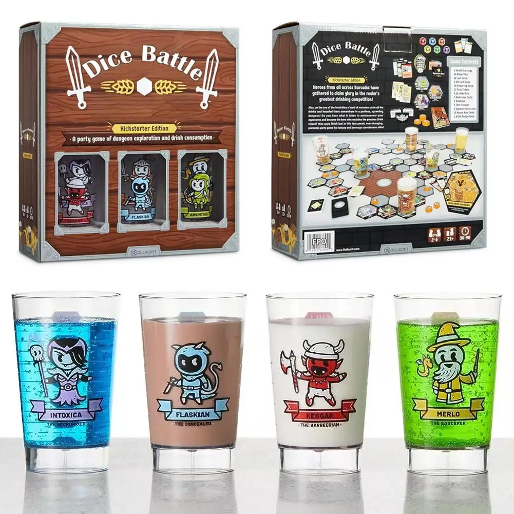 Fun Bar Gathering Board Game Dungeon Exploration Drinking Game Adult Party Drinking Travel Set building blocks set
